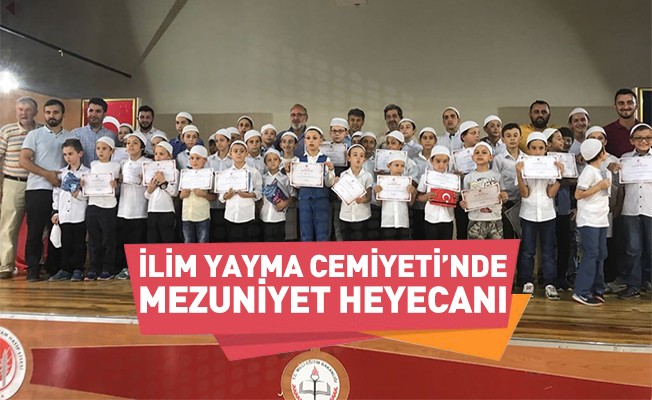 İlim Yayma Cemiyeti’nde Mezuniyet Heyecanı