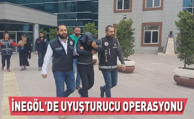 İnegöl'de uyuşturucu operasyonu: 2 tutuklama