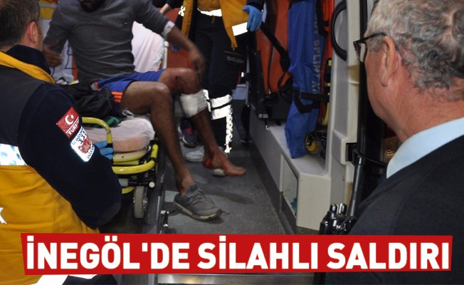 İnegöl'de Silahlı Saldırı:1 Yaralı