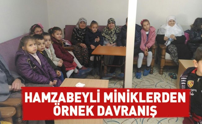 Hamzabeyli Miniklerden Örnek Davranış