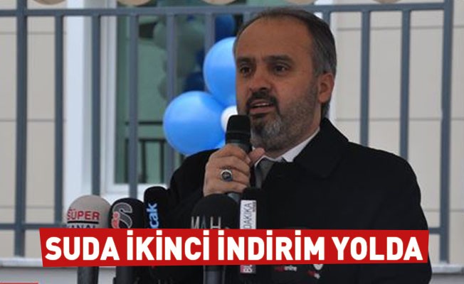 Suda ikinci indirim yolda