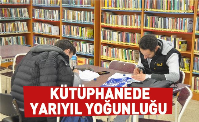 Kütüphanede Yarıyıl Yoğunluğu