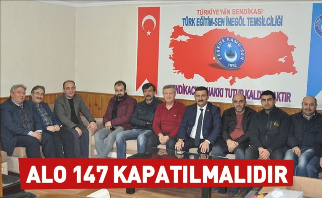 Alo 147 Kapatılmalıdır