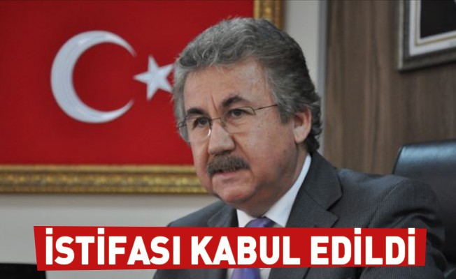 İstifası kabul edildi