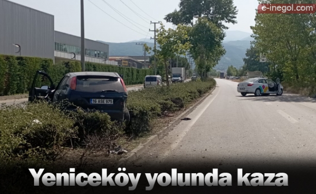 Yeniceköy yolunda kaza