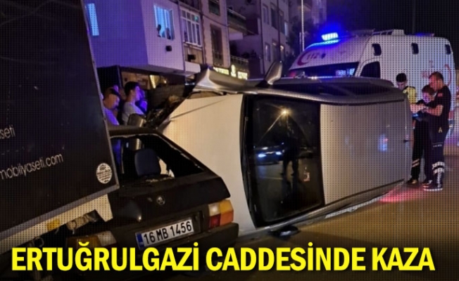 Ertuğrulgazi Caddesinde Kaza