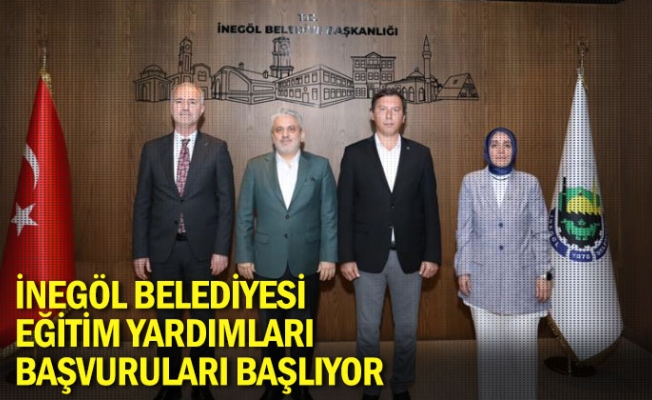 İnegöl Belediyesi Eğitim Yardımları Başvuruları Başlıyor