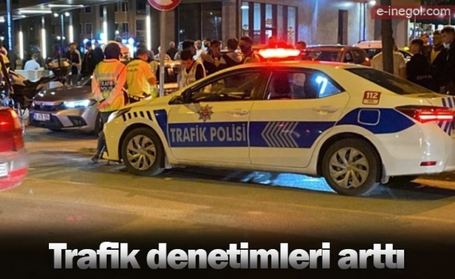 Trafik denetimleri arttı