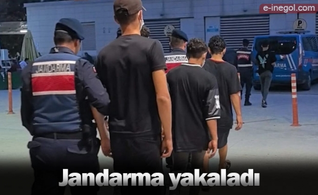 Jandarma yakaladı