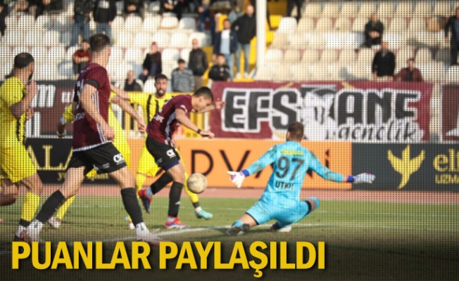 Puanlar paylaşıldı