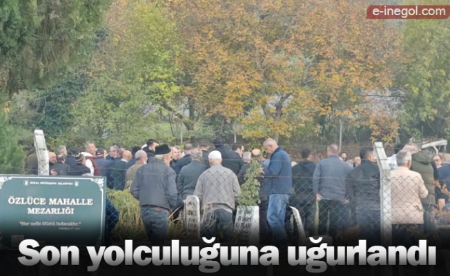 Son yolculuğuna uğurlandı