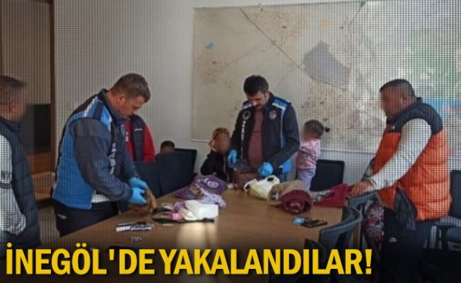 İnegöl'de yakalandılar!