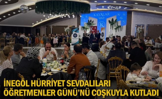 İnegöl Hürriyet Sevdalıları, Öğretmenler Günü’nü Coşkuyla Kutladı