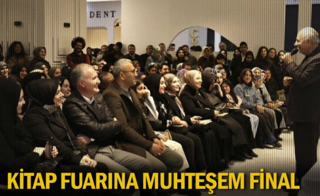 Kitap Fuarına Muhteşem Final