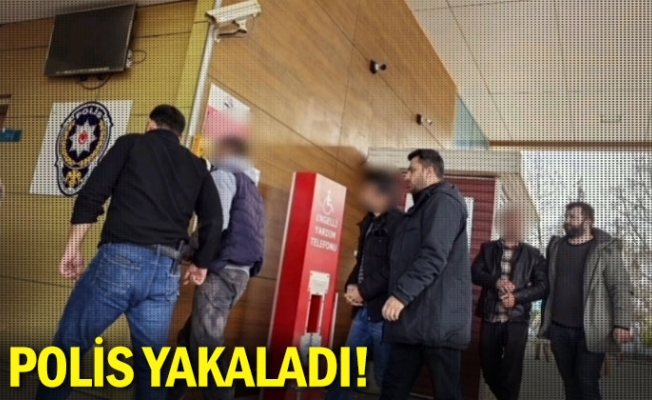 Polis yakaladı!