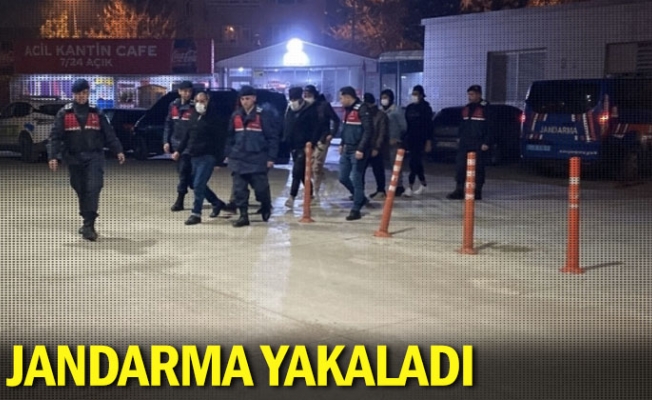 Jandarma yakaladı