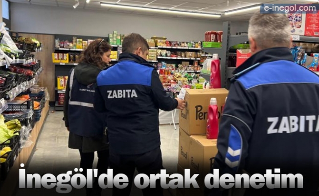 İnegöl'de ortak denetim