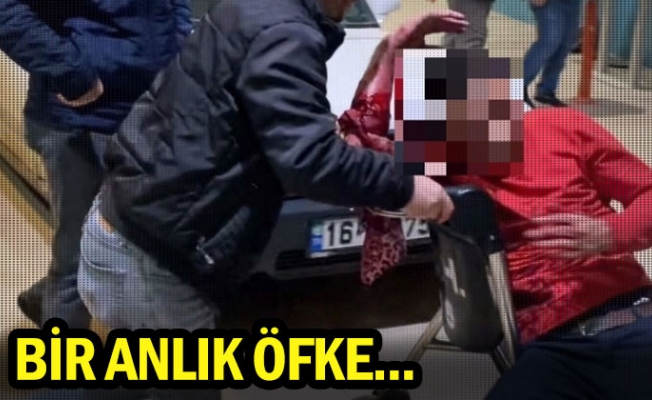 Bir anlık öfke...