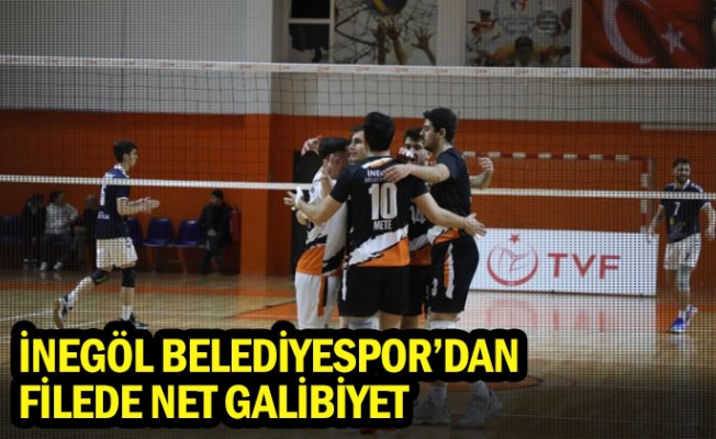 İnegöl Belediyespor’dan Filede Net Galibiyet