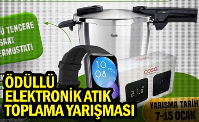 Ödüllü Elektronik Atık Toplama Yarışması