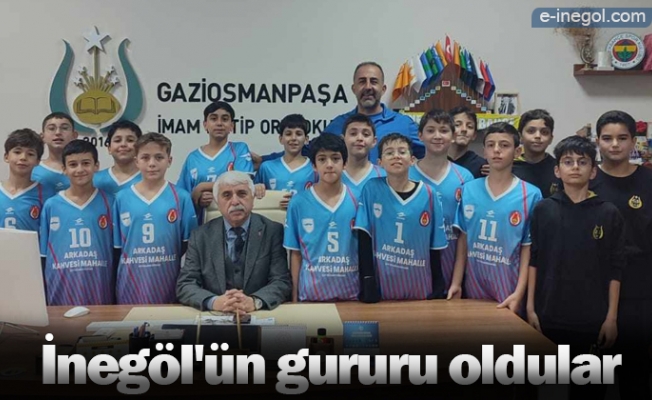 İnegöl'ün gururu oldular