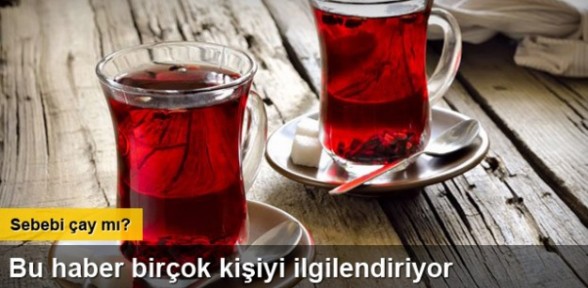 Çay içti bütün dişleri döküldü