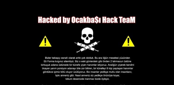 Diyetisyenlere kızan kebapçı, diyet sitesini hackledi