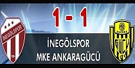 İnegölspor:1 - MKE Ankaragücü:1