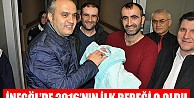 İnegöl'de yeni yılın ilk bebeği dünyaya geldi