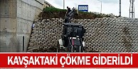 Hikmet Şahin Kavşağındaki Çökme Giderildi