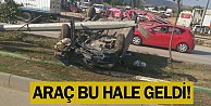 Araç bu hale geldi