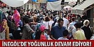 Çarşıda bayram yoğunluğu yaşanıyor