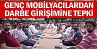 Genç Mobilyacılardan darbe girişimine tepki