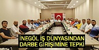 İnegöl iş dünyasından darbe girişimine tepki