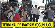 Terminalde Bayram Yoğunluğu