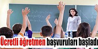 Ücretli Öğretmenlik Başvuruları Başladı