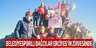 Belediyesporlu Dağcılar Erciyes’in Zirvesinde