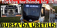 Bursa’da artık metrobüs de üretiliyor