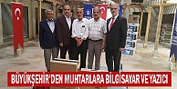 Büyükşehir’den İnegöllü muhtarlara teknoloji desteği