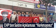 CHP İnegöl'den Kılıçdaroğlu Saldırısına Tepki