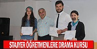 Stajyer Öğretmenlere Drama Kursu