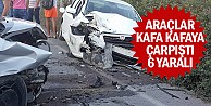 İnegöl'de feci kaza: 6 yaralı