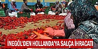 İnegöl’den Hollanda’ya salça ihracatı