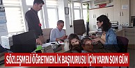 Sözleşmeli öğretmenlik başvurusu için yarın son gün