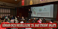 Gökhan Okçu İnegöllülere ‘25. Saat Etkisini’ Anlattı