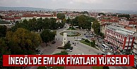 İnegöl'de emlak fiyatları yükseldi