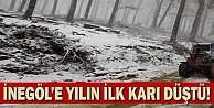 İnegöl'e yılın ilk karı düştü!