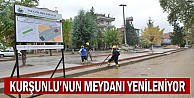 Kurşunlu’nun Meydanı Yenileniyor