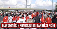 Maraton İçin Son Başvuru Tarihi 31 Ekim