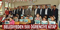 Belediyeden 500 Öğrenciye Kitap